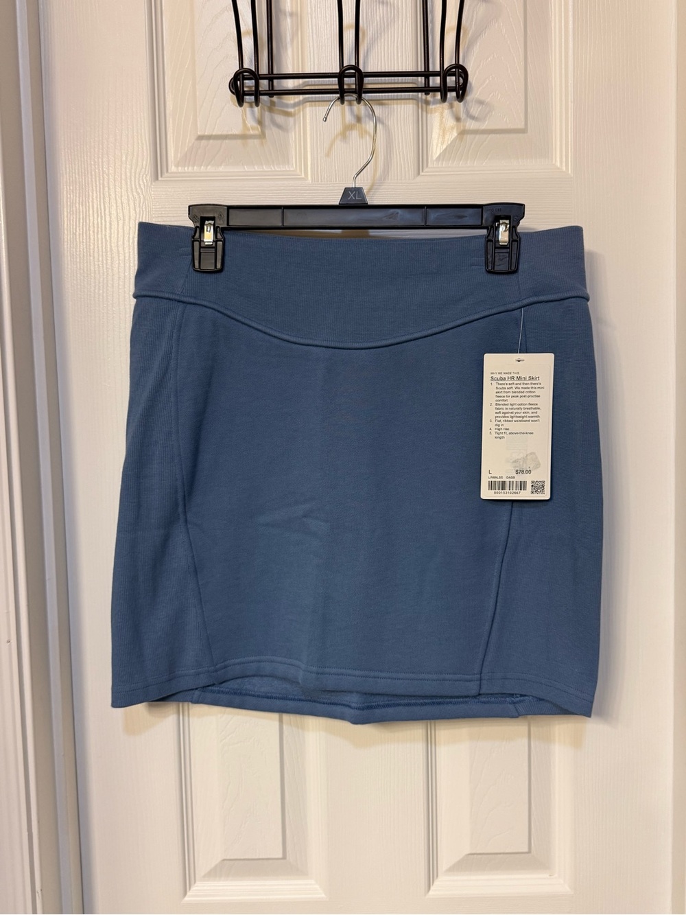 NWT Lululemon Scuba High Rise Mini Skirt
